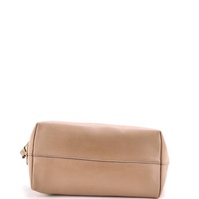 Embossed Logo Convertible Tote Glace