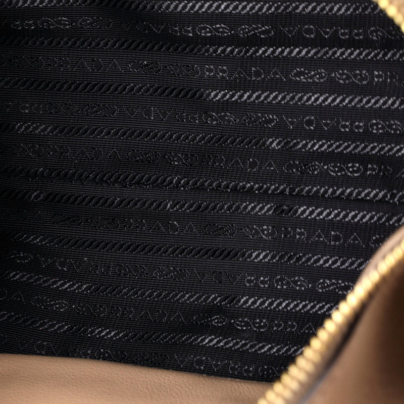 Embossed Logo Convertible Tote Glace