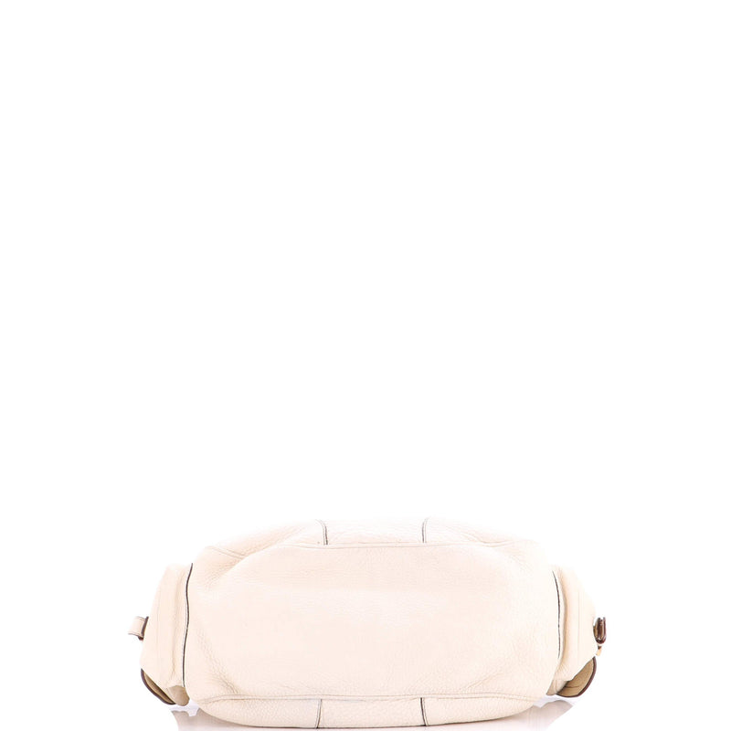 Side Pocket Hobo Vitello Daino Medium