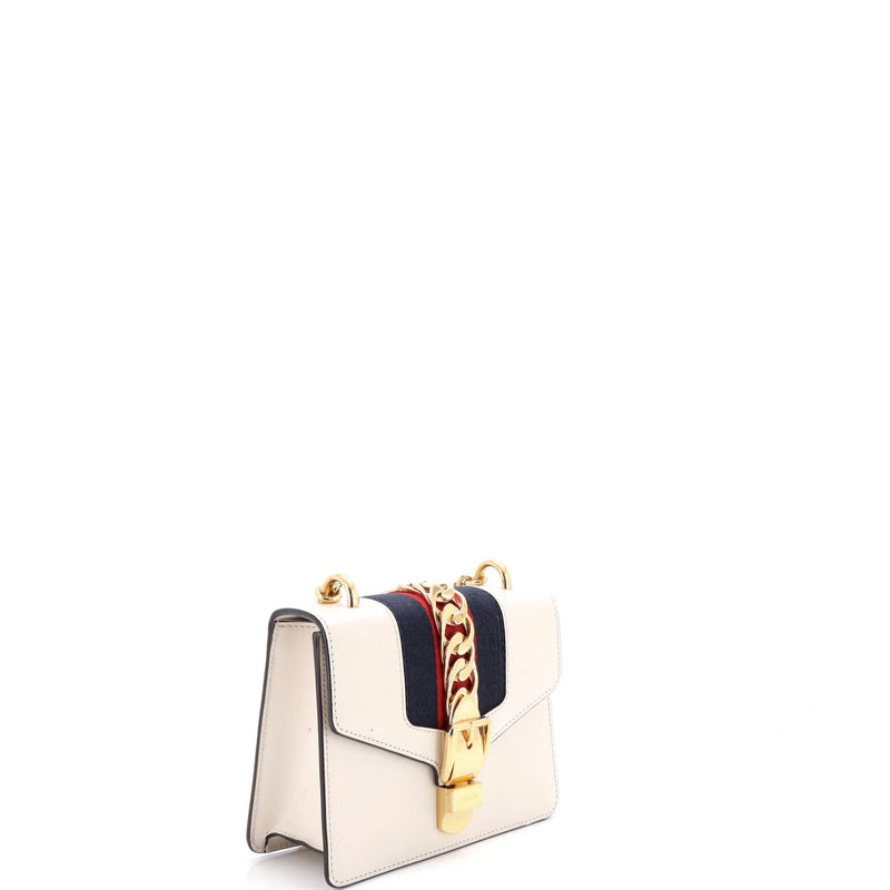 Sylvie Chain Shoulder Bag Leather Mini