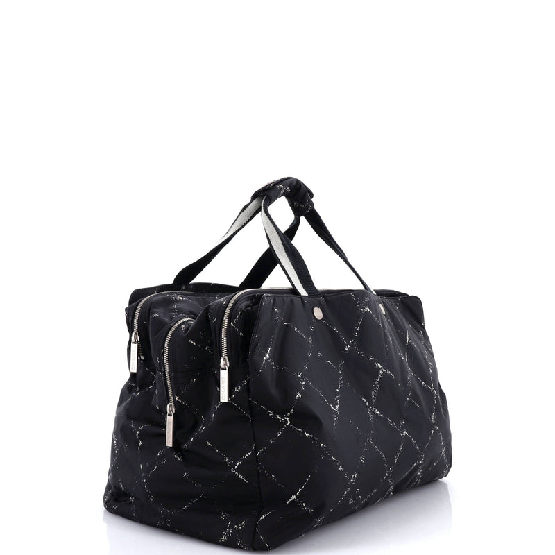 Travel Line Boston Bag Printed Nylon
