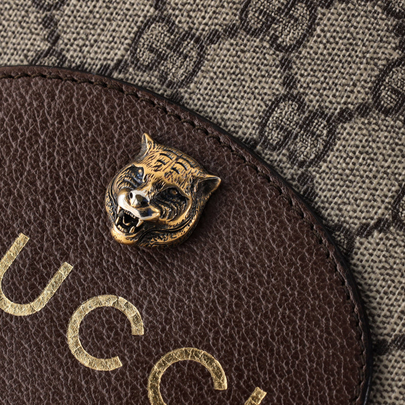 Neo Vintage Wristlet Pouch Gg Coated