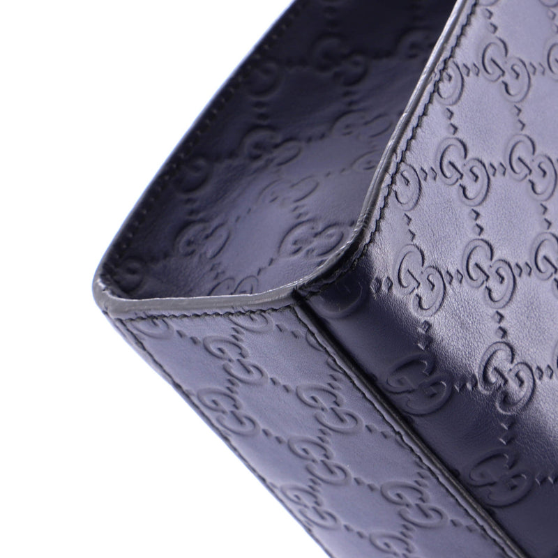 Emily Chain Flap Bag Guccissima Leather