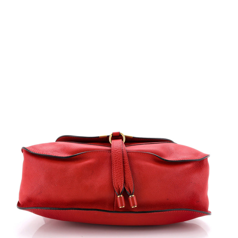 Marcie Satchel Leather Medium