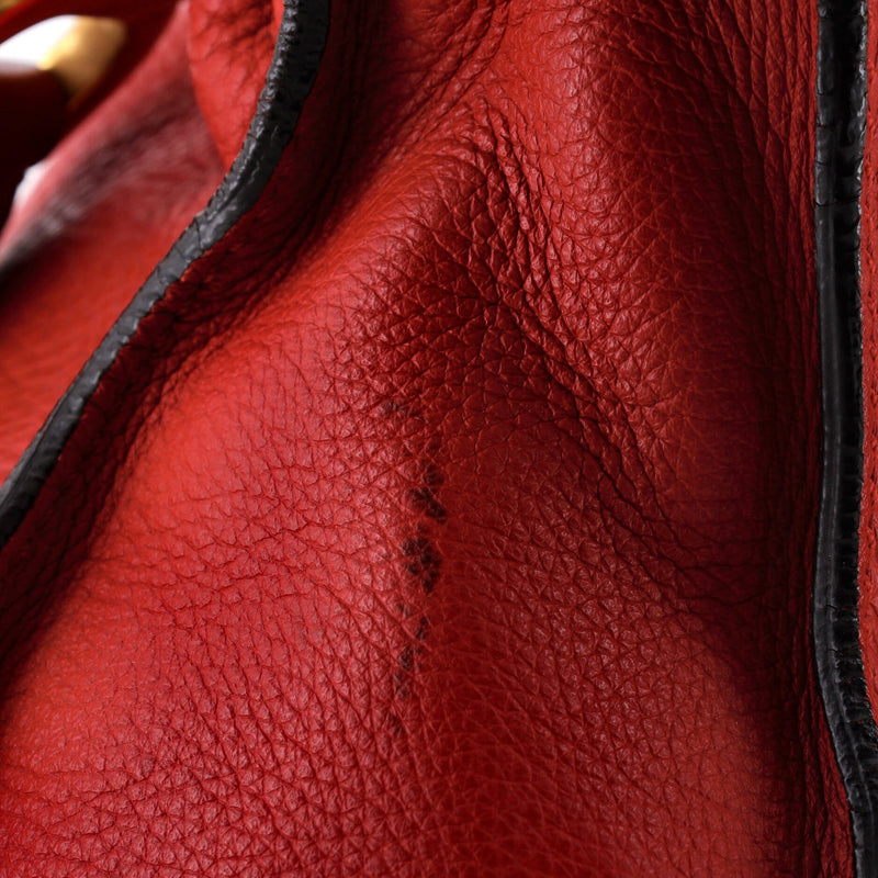 Marcie Satchel Leather Medium