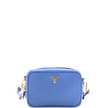 Camera Shoulder Bag Saffiano Leather