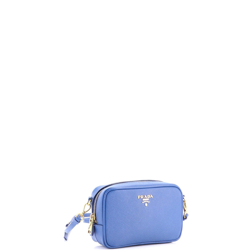 Camera Shoulder Bag Saffiano Leather