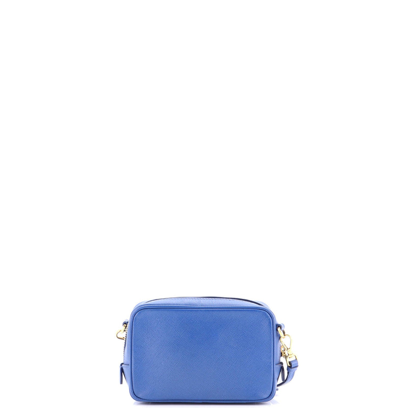 Camera Shoulder Bag Saffiano Leather