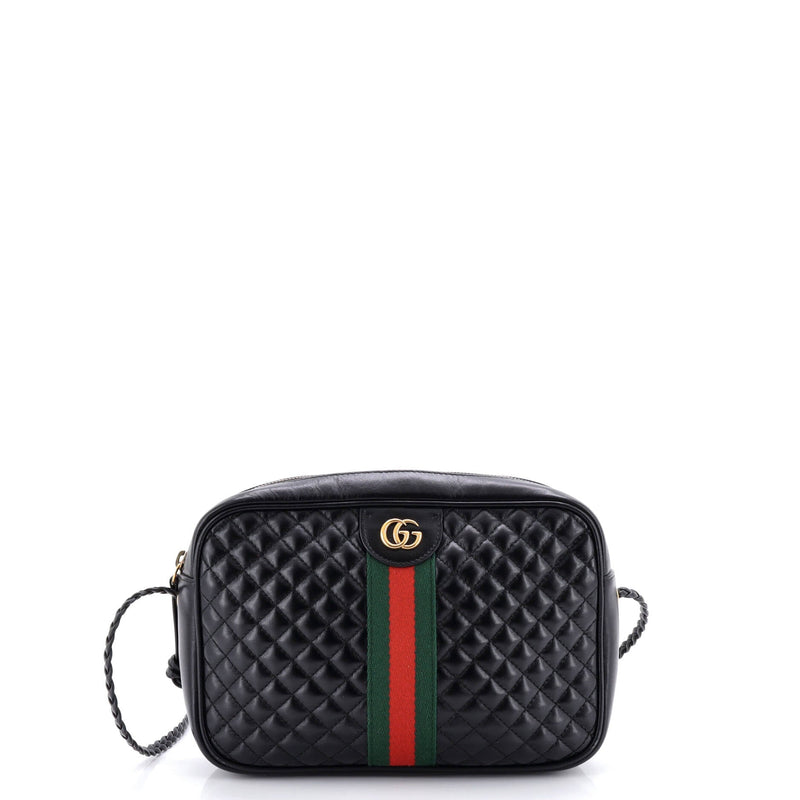 Trapuntata Camera Bag Quilted Leather