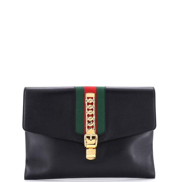 Sylvie Clutch Leather Maxi