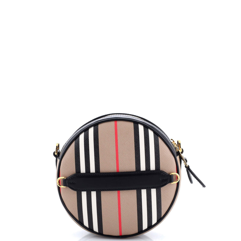 Louise Round Bag Icon Stripe E-Canvas