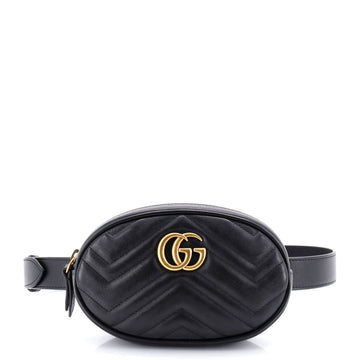 Gg Marmont Belt Bag Matelasse Leather