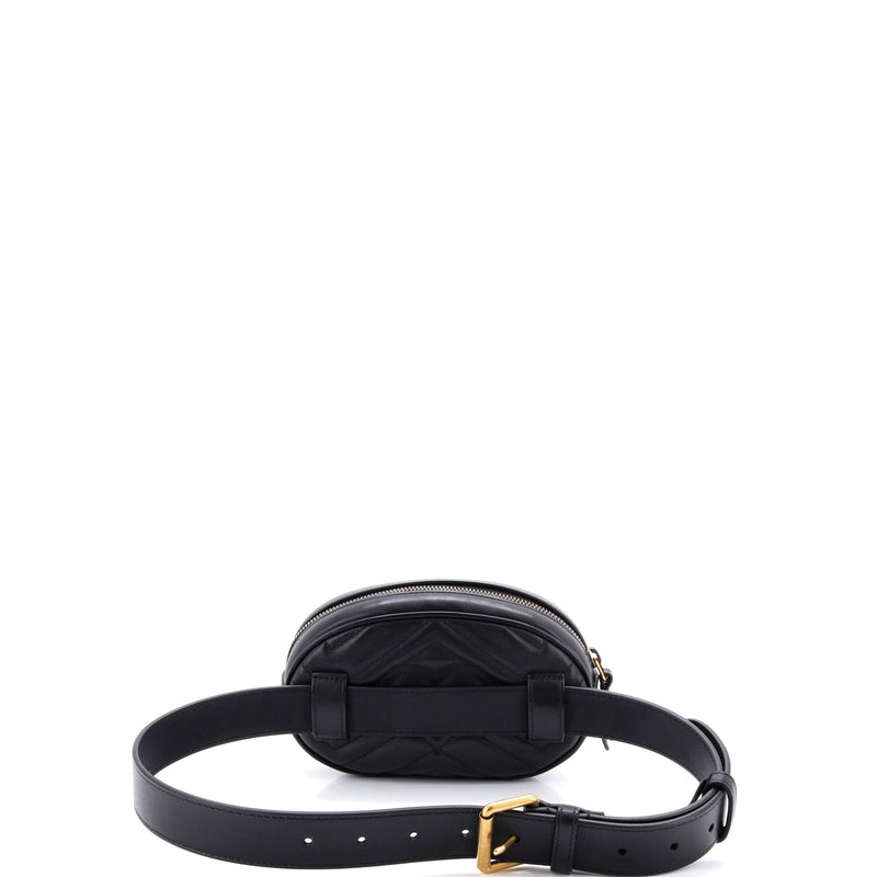 Gg Marmont Belt Bag Matelasse Leather