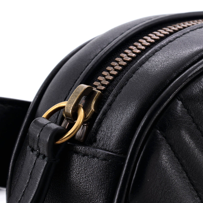 Gg Marmont Belt Bag Matelasse Leather