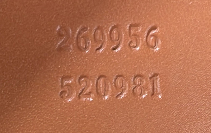 Heart Bit Open Tote Gg Canvas With