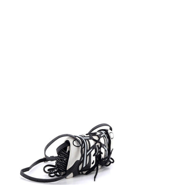 Sneakerhead Flap Crossbody Bag Mesh And