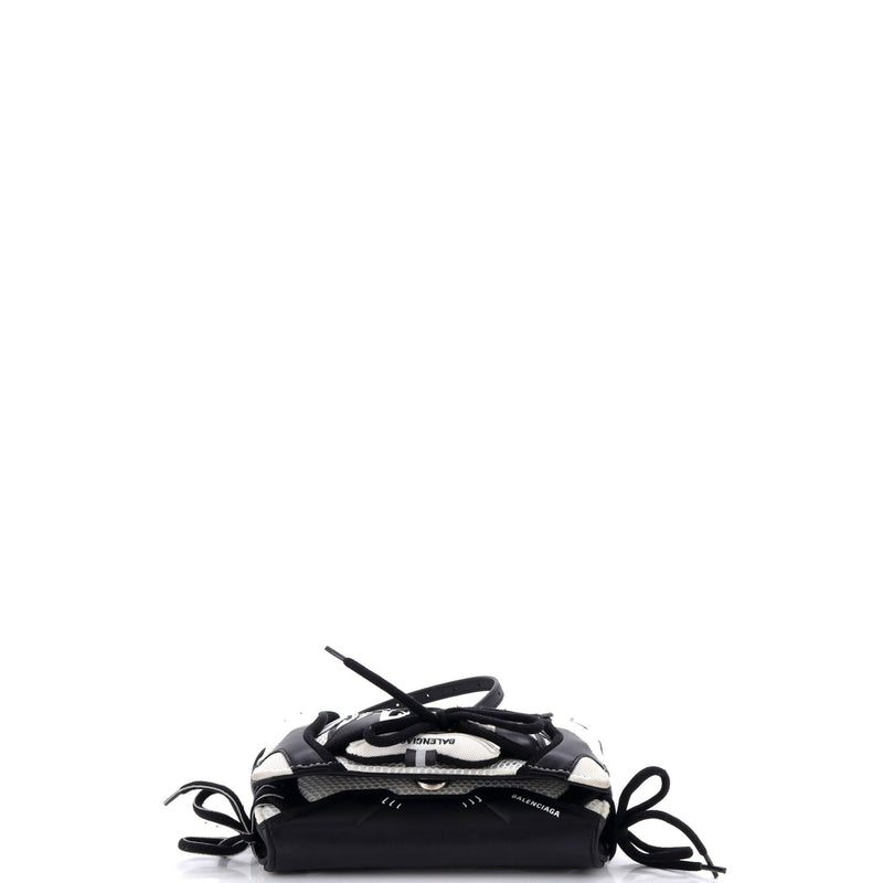 Sneakerhead Flap Crossbody Bag Mesh And