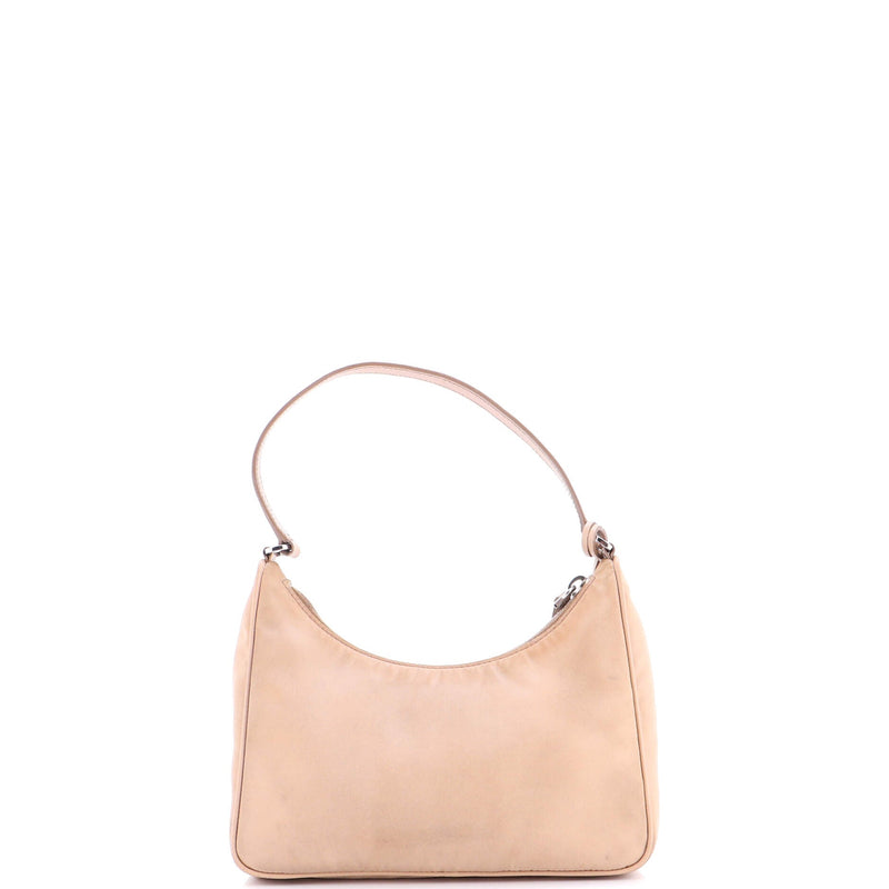 Re-Edition Hobo Tessuto With Saffiano