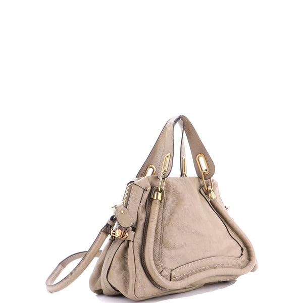 Paraty Top Handle Bag Leather Medium