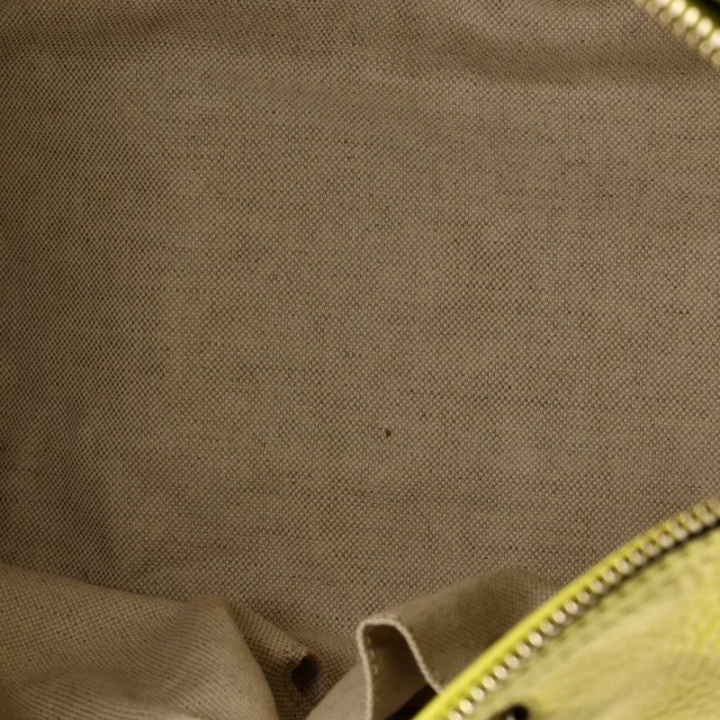 Bamboo Shopper Boston Bag Leather Medium