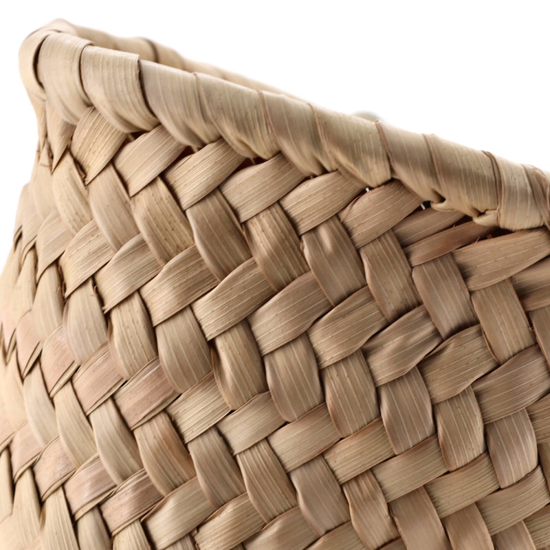 Triomphe Basket Shoulder Bag Raffia With