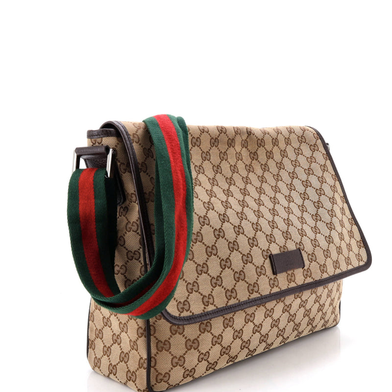 Web Strap Flap Messenger Gg Canvas