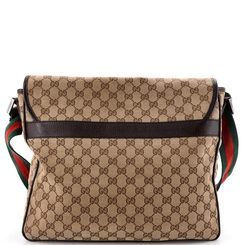 Web Strap Flap Messenger Gg Canvas