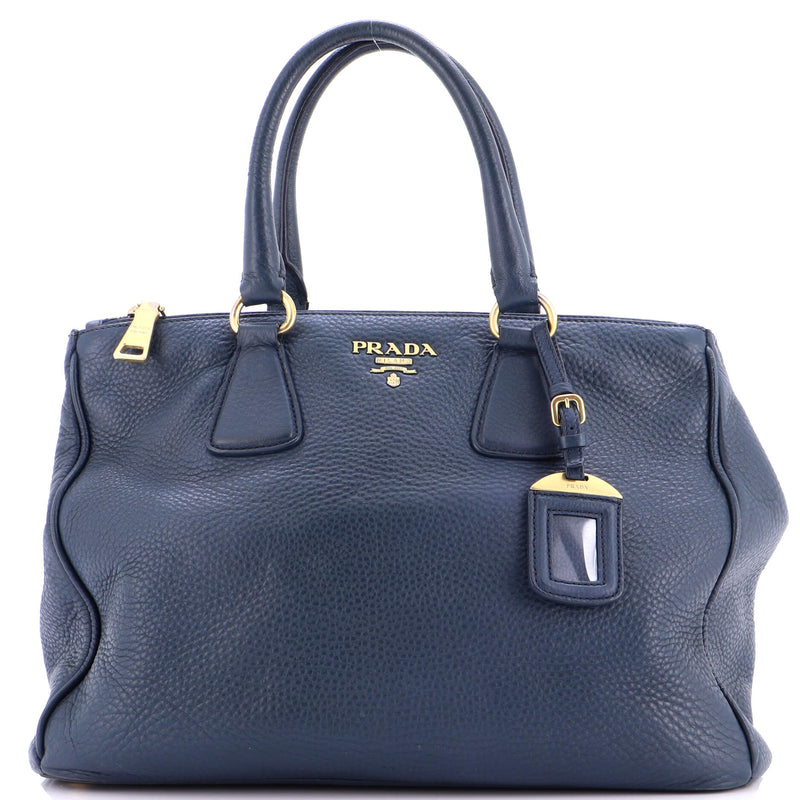 Double Zip Convertible Tote Vitello