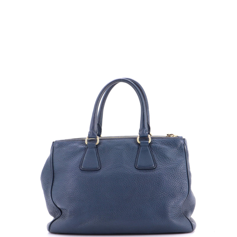 Double Zip Convertible Tote Vitello