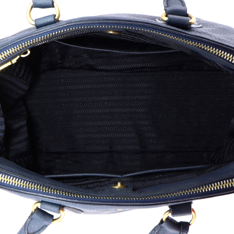 Double Zip Convertible Tote Vitello