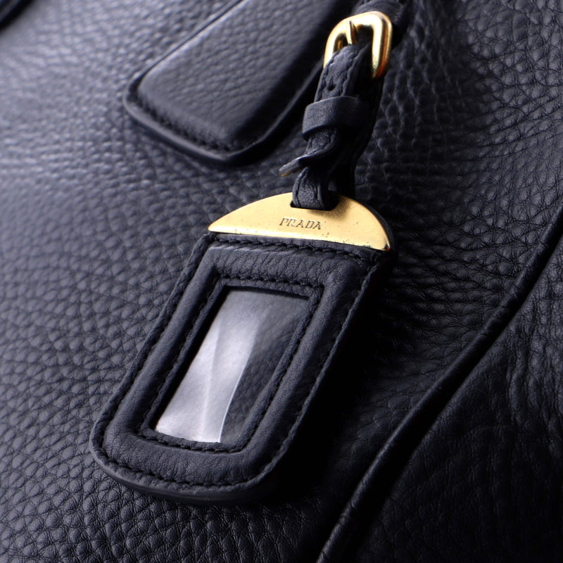 Double Zip Convertible Tote Vitello