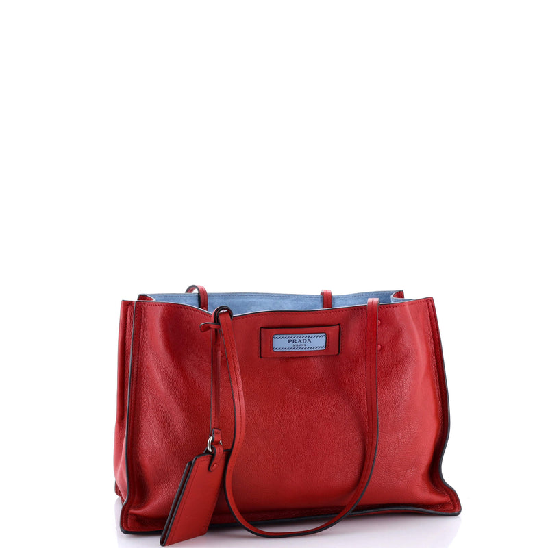 Etiquette Tote Glace Calf Medium