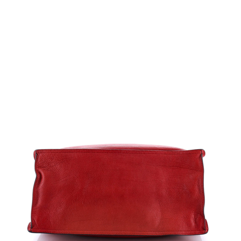 Etiquette Tote Glace Calf Medium