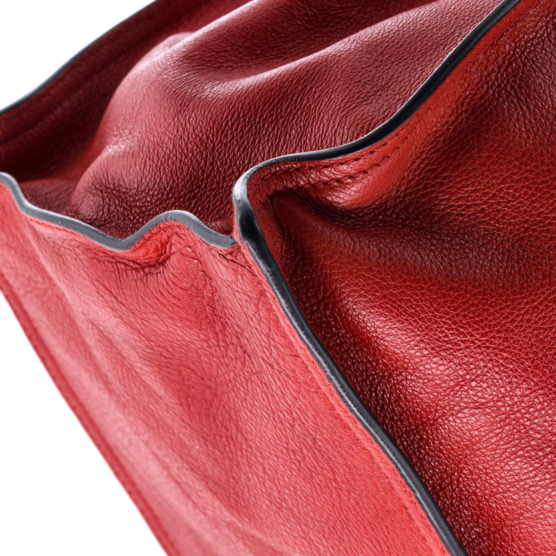 Etiquette Tote Glace Calf Medium