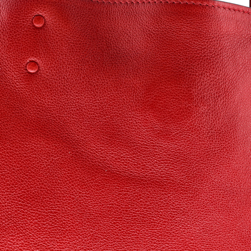 Etiquette Tote Glace Calf Medium