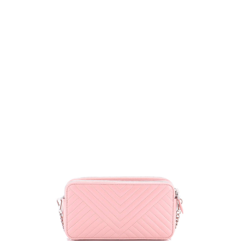 Double Zip Wallet On Chain Crossbody