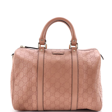 Joy Boston Bag Guccissima Leather Medium