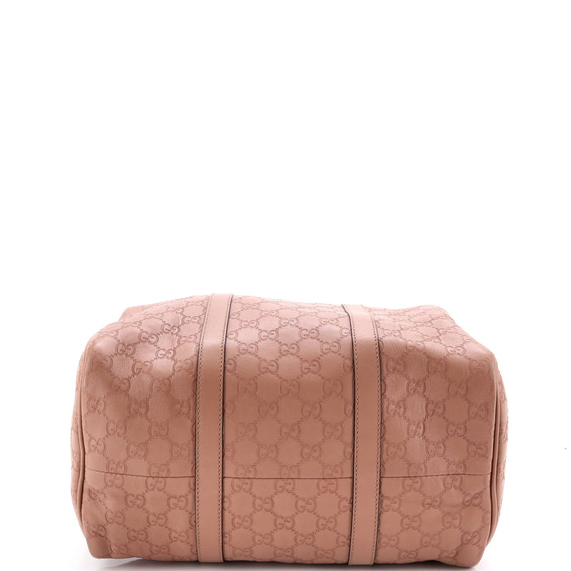 Joy Boston Bag Guccissima Leather Medium