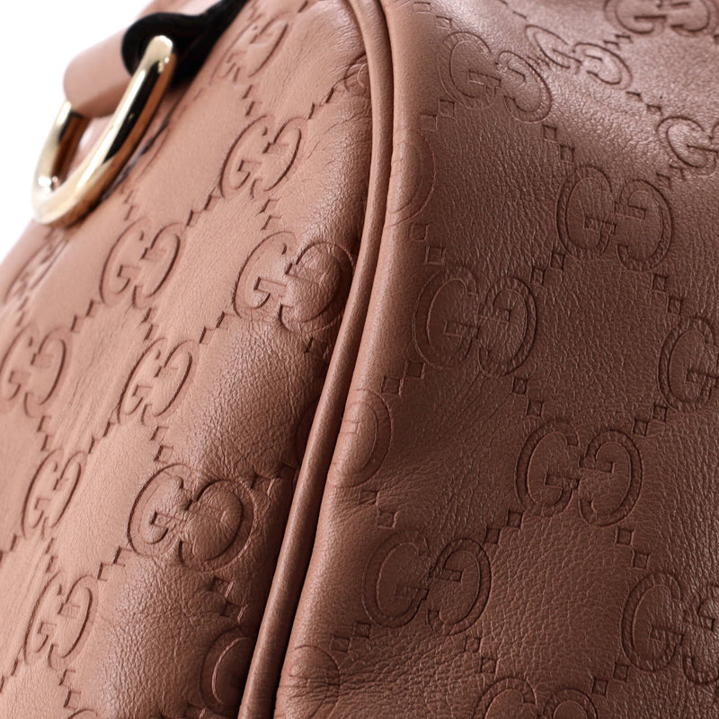 Joy Boston Bag Guccissima Leather Medium