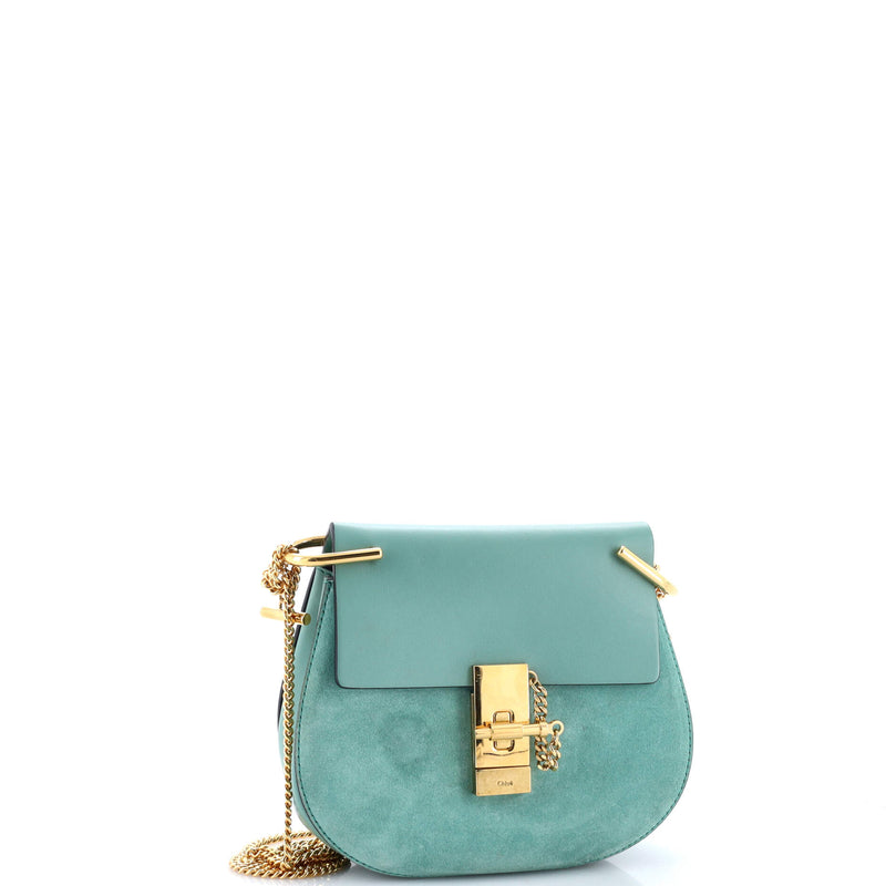 Drew Crossbody Bag Leather And Suede
