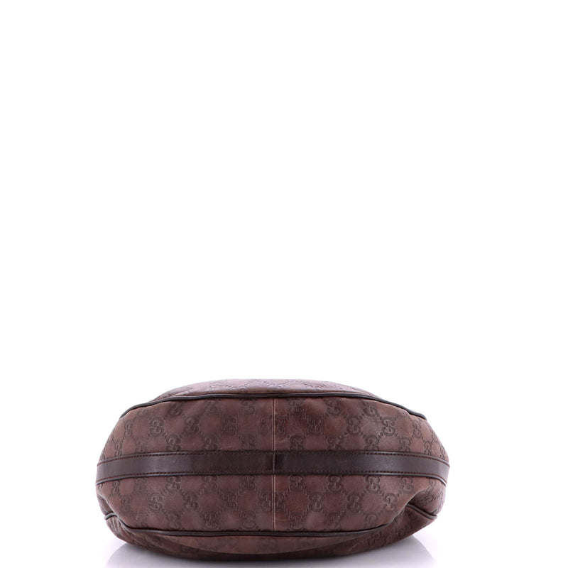 Twins Hobo Guccissima Leather Medium