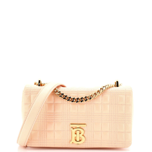 Lola Shoulder Bag Quilted Lambskin Small