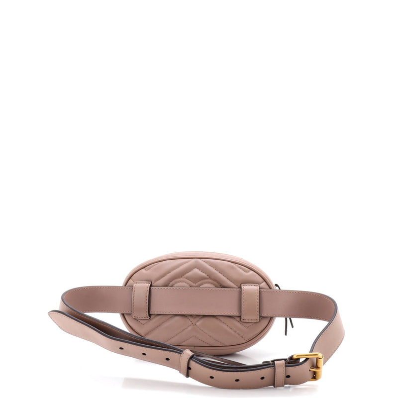 Gg Marmont Belt Bag Matelasse Leather