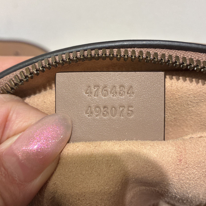 Gg Marmont Belt Bag Matelasse Leather