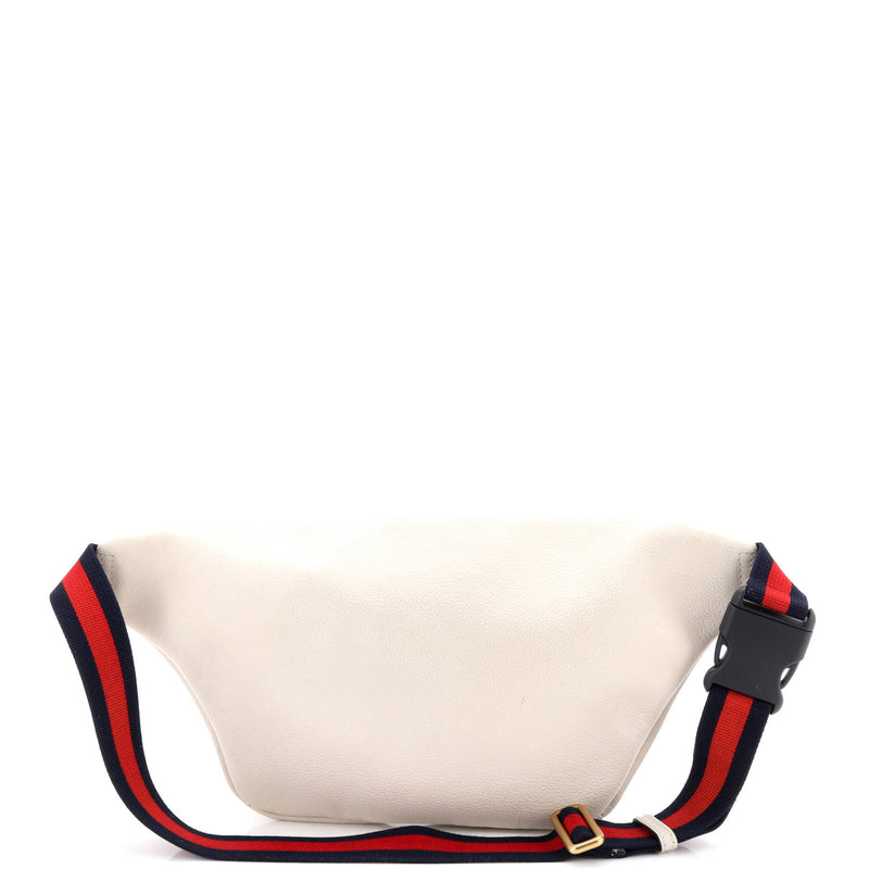 Logo Belt Bag Printed Leather Small