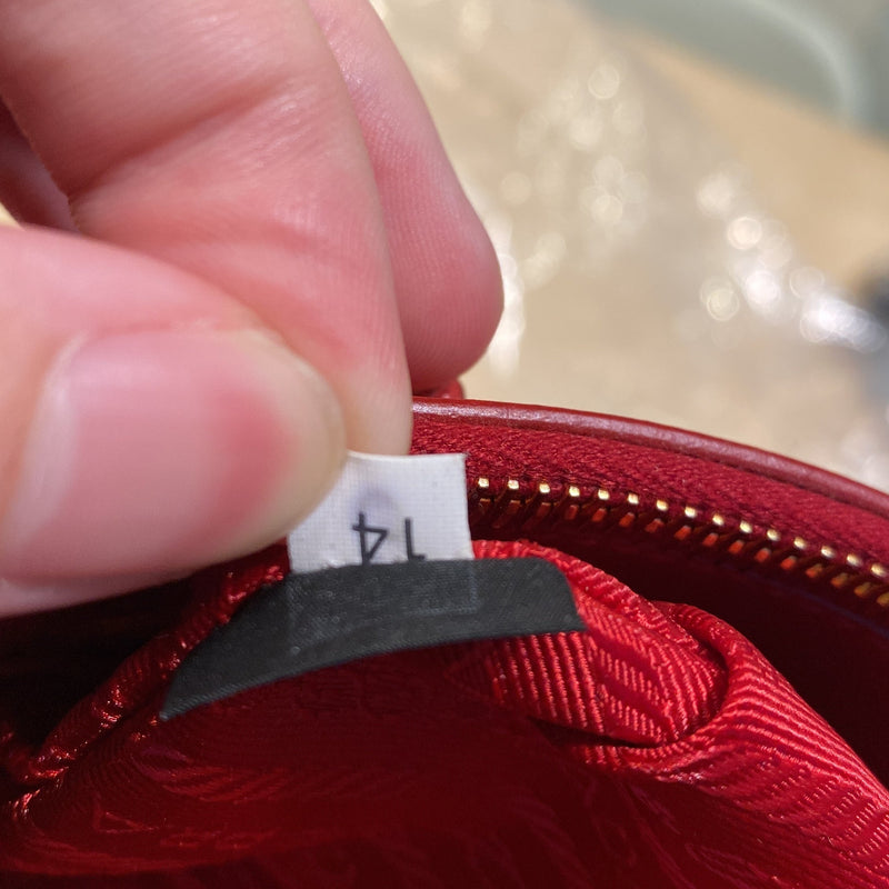 Double Zip Lux Tote Saffiano Leather