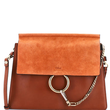 Faye Shoulder Bag Leather Medium