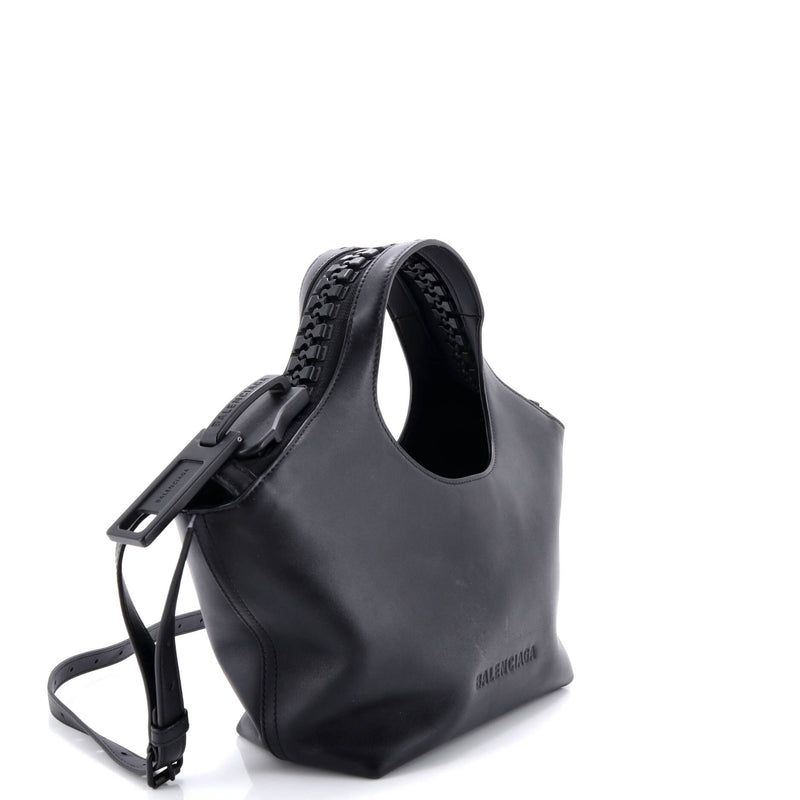 Megazip Tote Leather Small