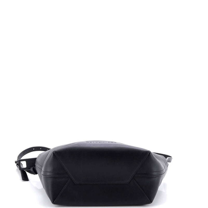 Megazip Tote Leather Small