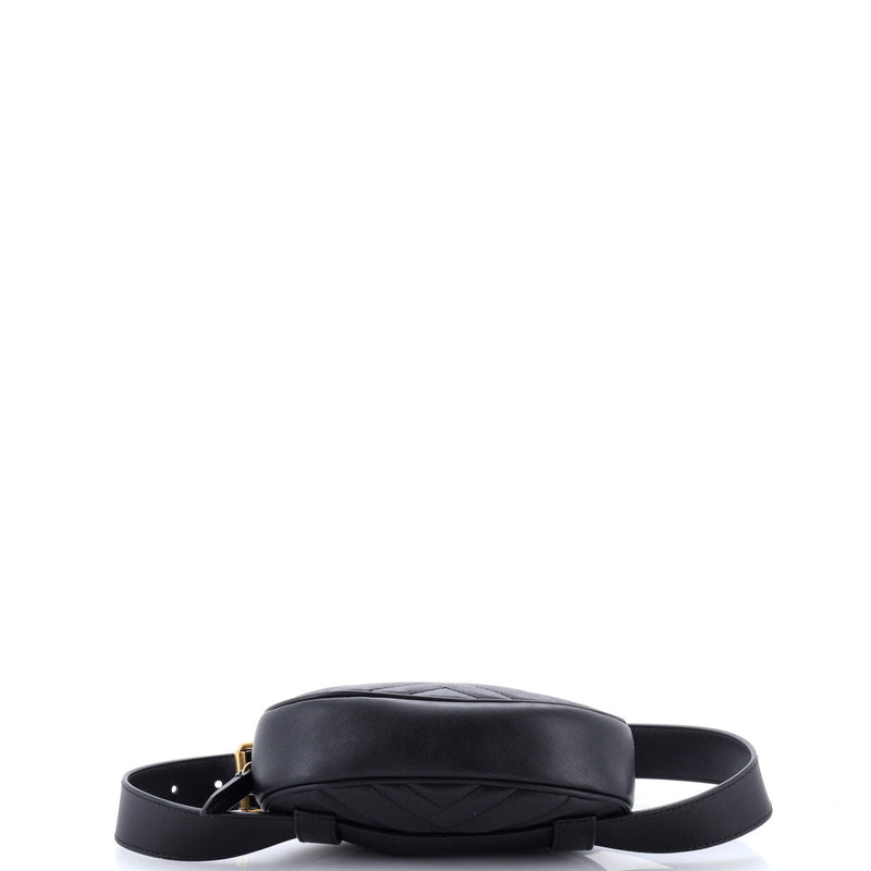 Gg Marmont Belt Bag Matelasse Leather